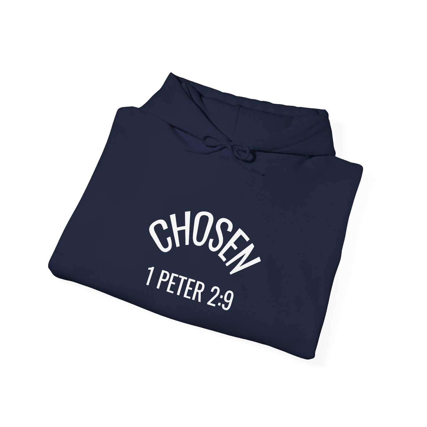 Chosen Hoodie | 1 Peter 2:9 Christian Sweatshirt, Unisex Faith Apparel, Spiritual Gift, Cozy Religious Hoodie