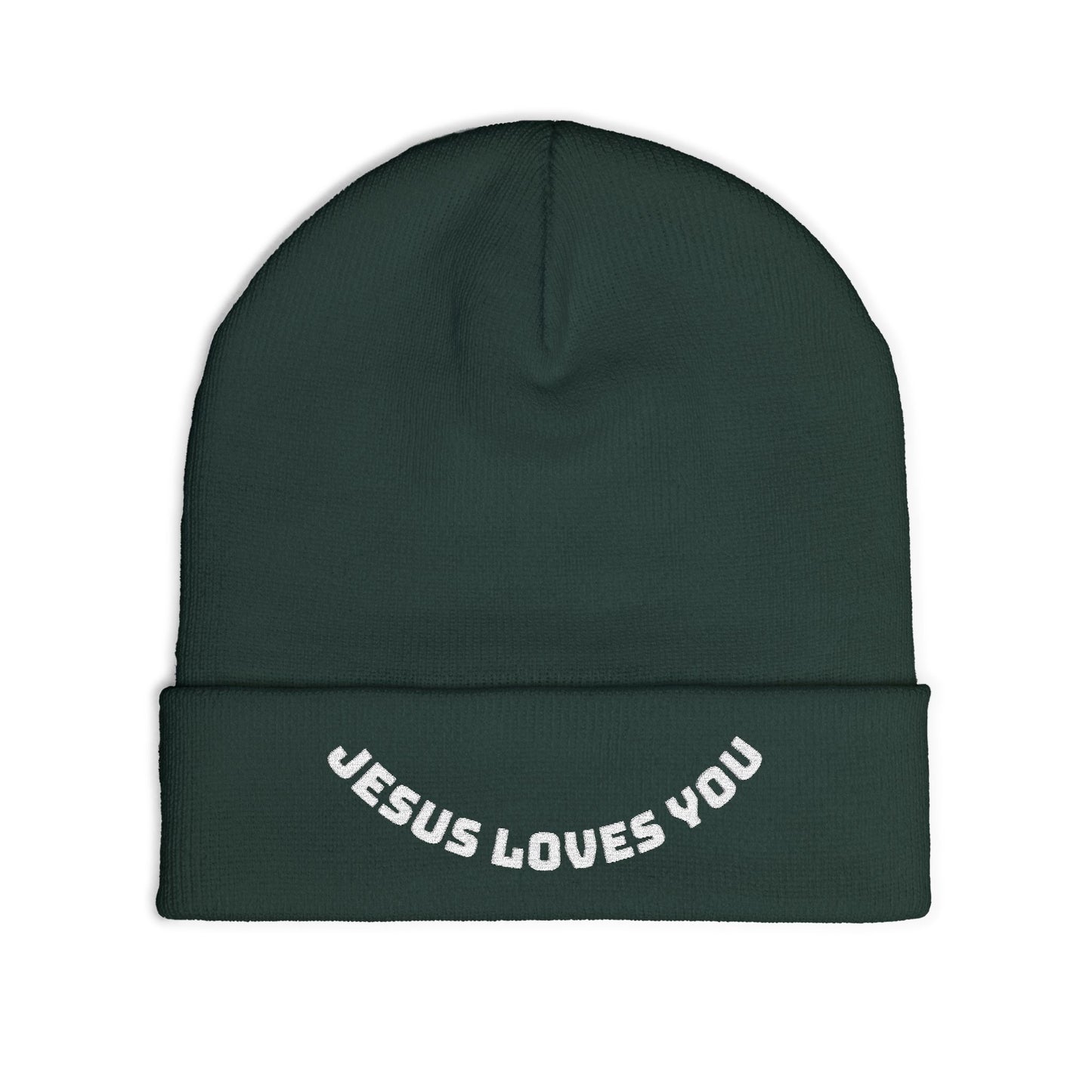 Jesus Loves You Knit Beanie