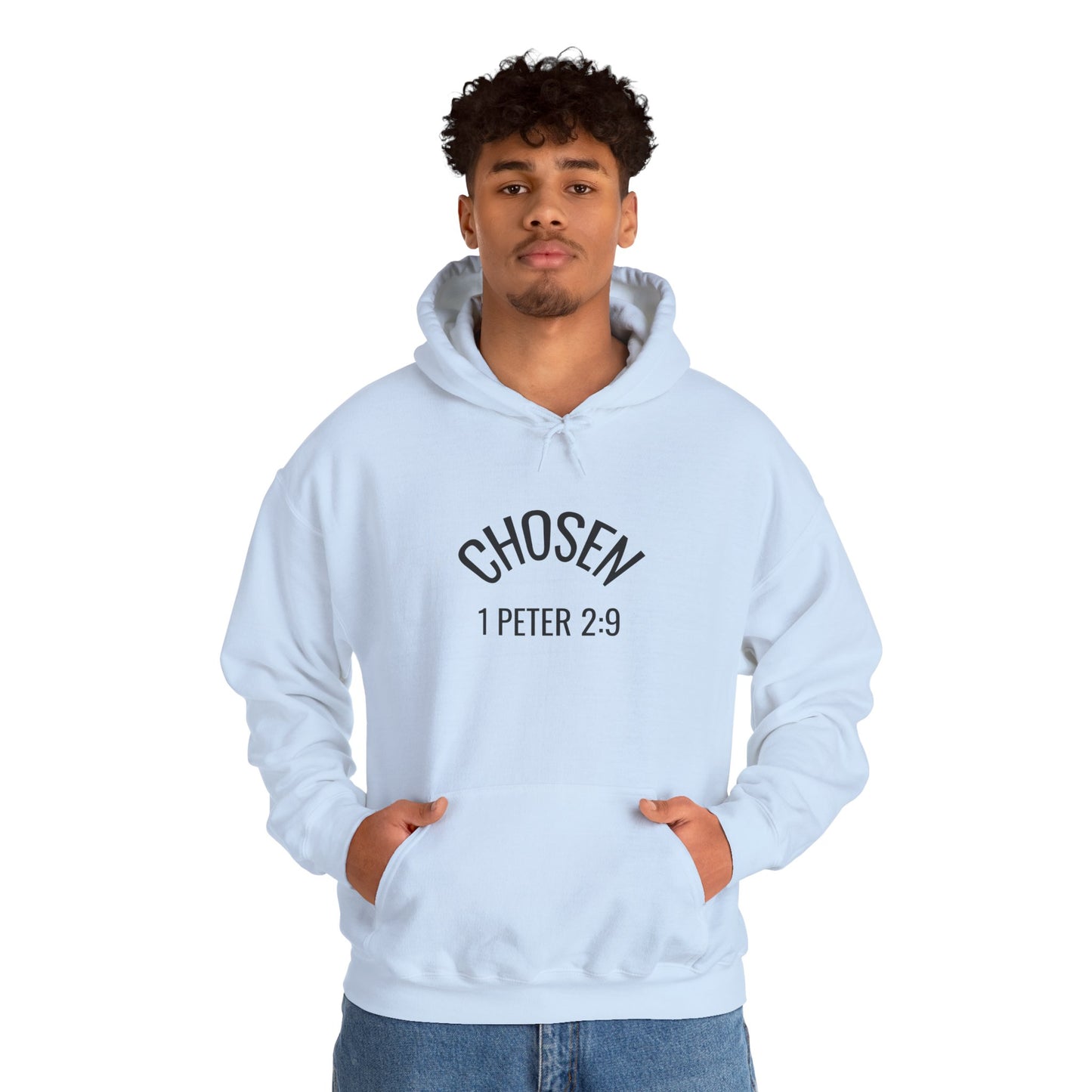 Chosen Hoodie | 1 Peter 2:9 Christian Sweatshirt, Unisex Faith Apparel, Spiritual Gift, Cozy Religious Hoodie