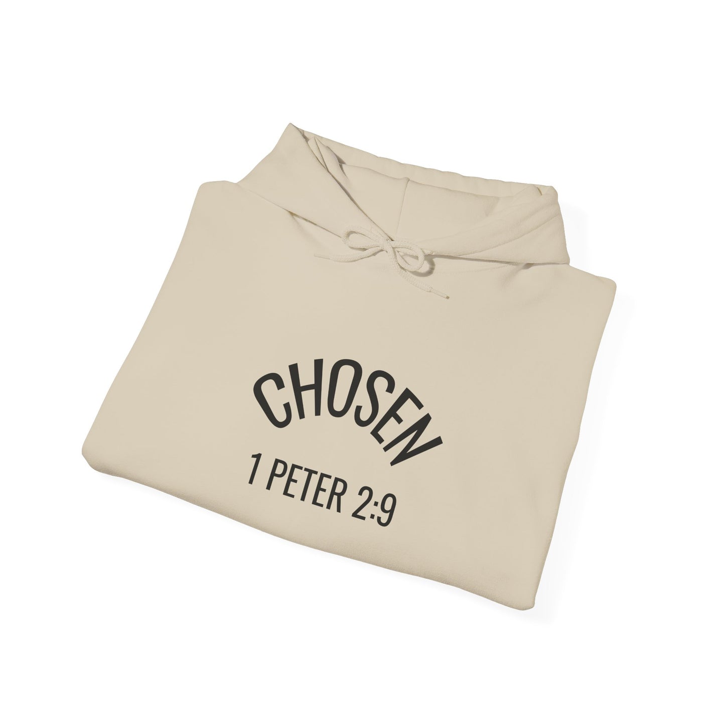 Chosen Hoodie | 1 Peter 2:9 Christian Sweatshirt, Unisex Faith Apparel, Spiritual Gift, Cozy Religious Hoodie