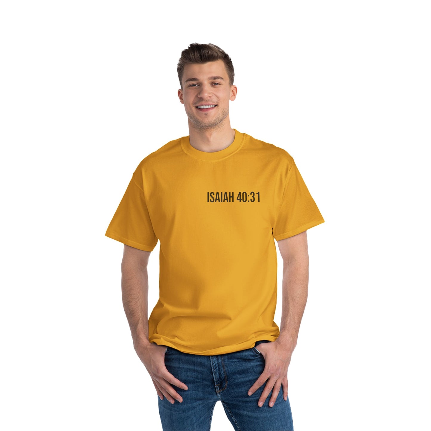 Beefy-T® Short-Sleeve T-Shirt/Isaiah 40:31 T-shirt