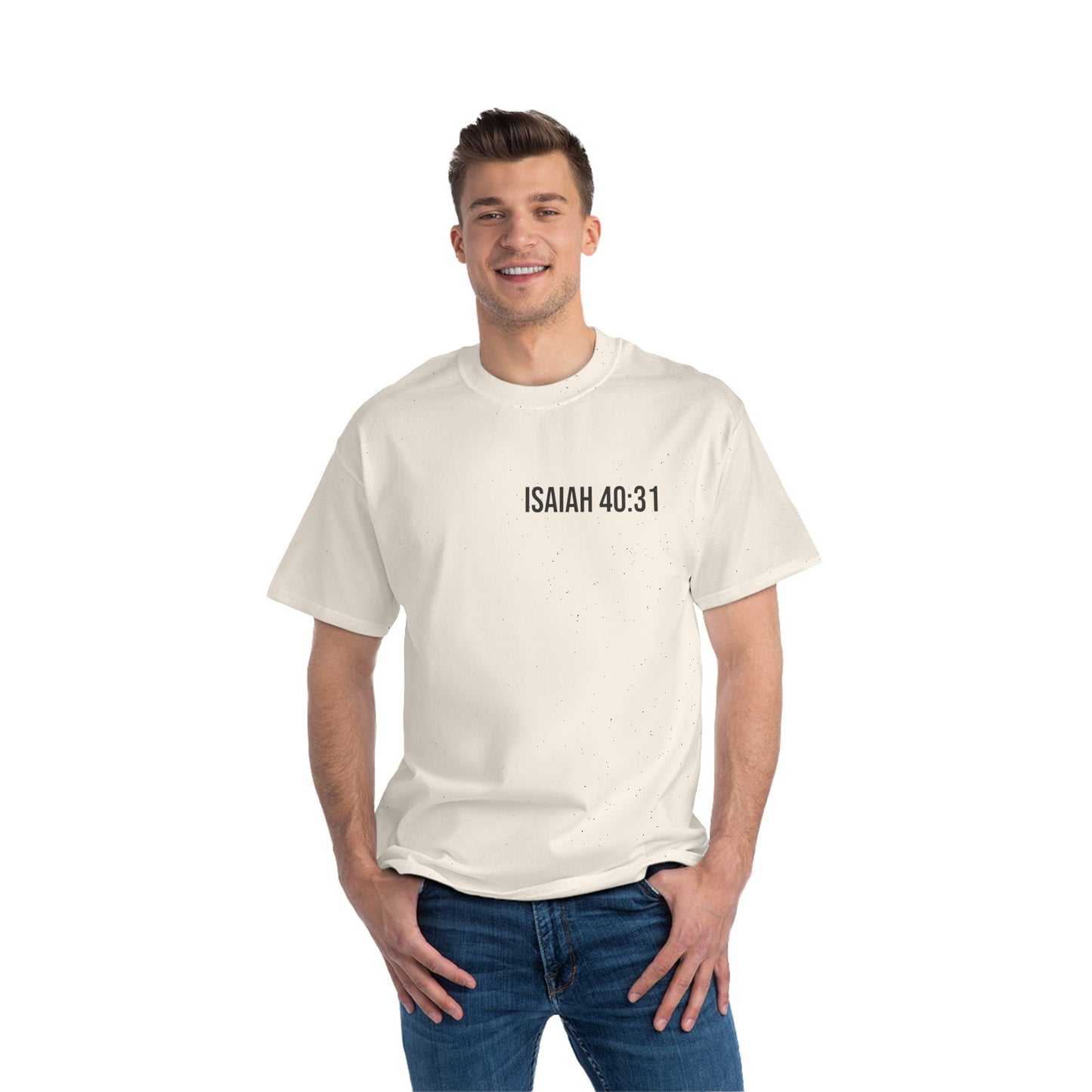 Beefy-T® Short-Sleeve T-Shirt/Isaiah 40:31 T-shirt