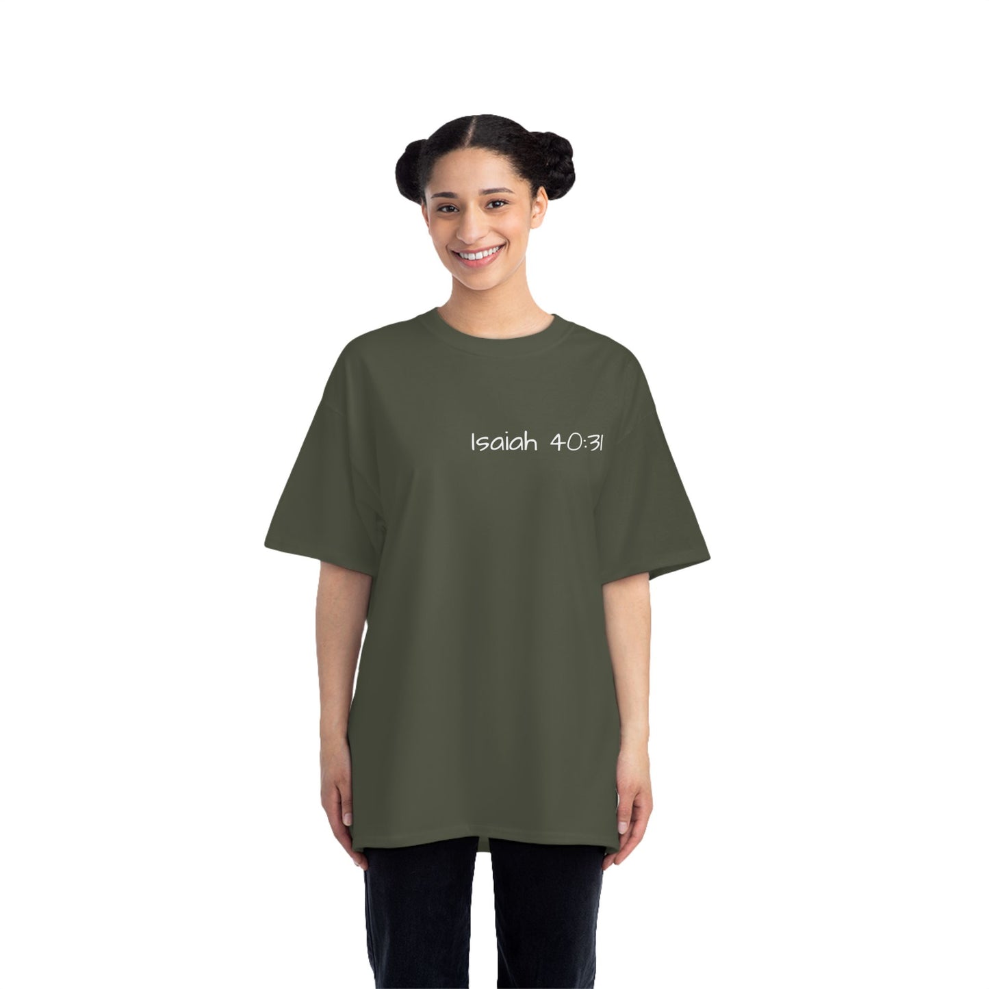 Beefy-T® Short-Sleeve T-Shirt/Isaiah 40:31 T-shirt