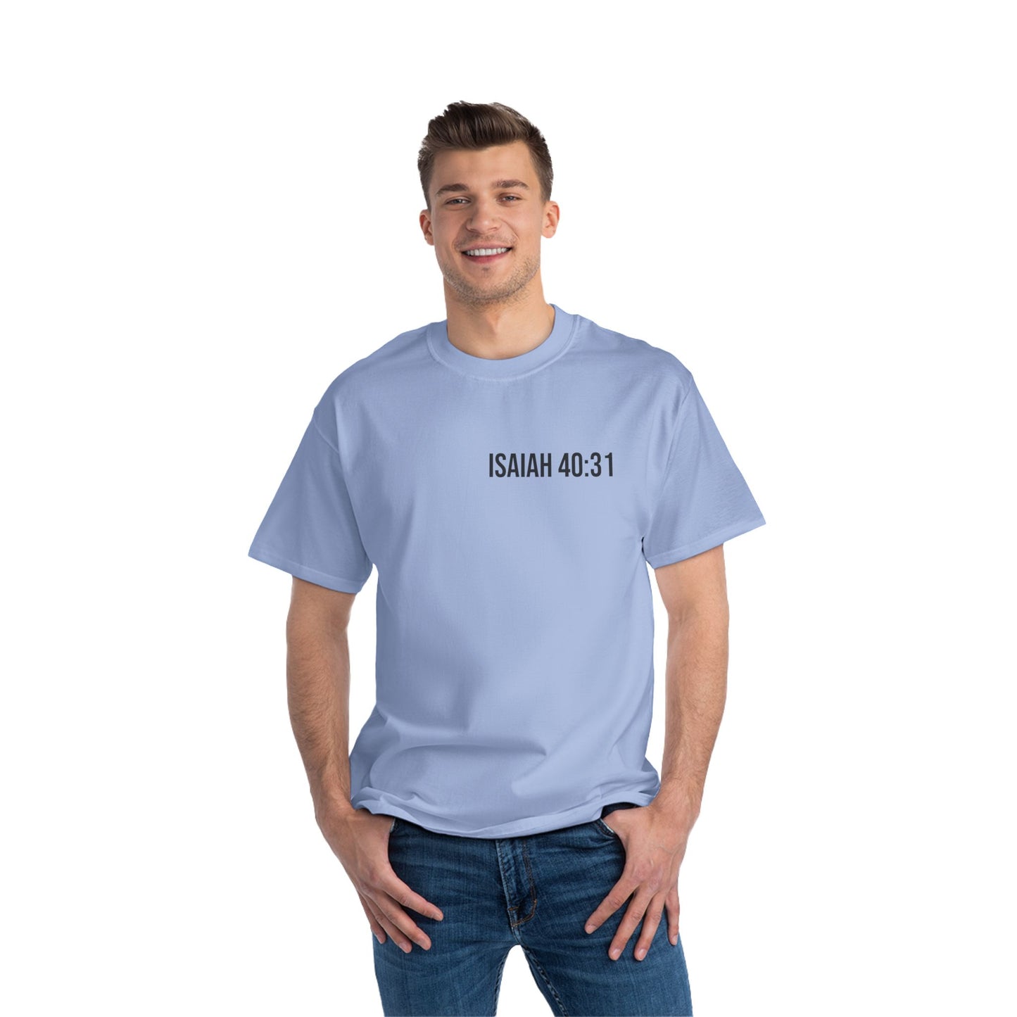 Beefy-T® Short-Sleeve T-Shirt/Isaiah 40:31 T-shirt
