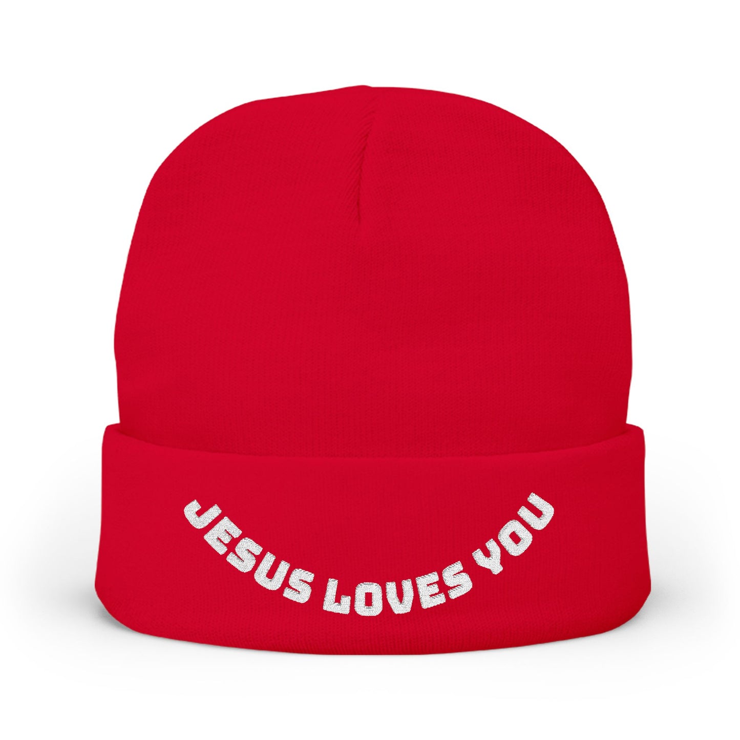 Jesus Loves You Knit Beanie