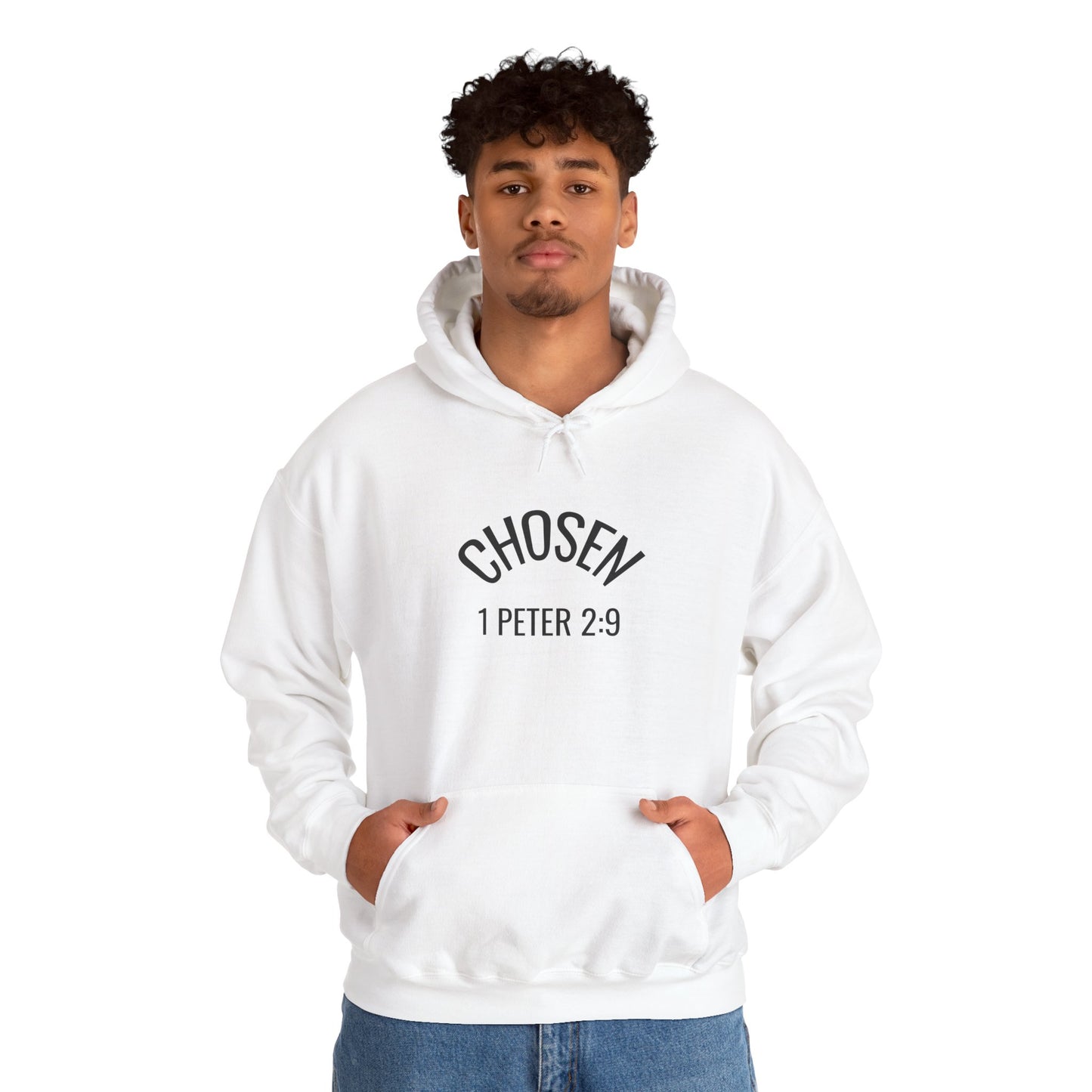 Chosen Hoodie | 1 Peter 2:9 Christian Sweatshirt, Unisex Faith Apparel, Spiritual Gift, Cozy Religious Hoodie
