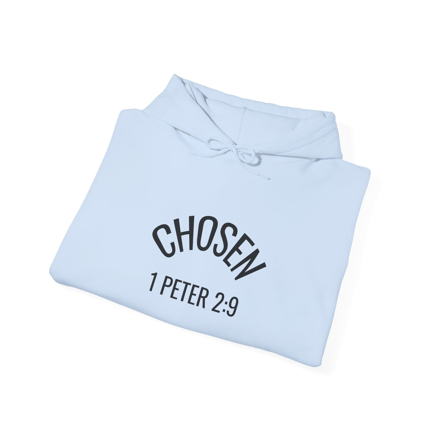 Chosen Hoodie | 1 Peter 2:9 Christian Sweatshirt, Unisex Faith Apparel, Spiritual Gift, Cozy Religious Hoodie
