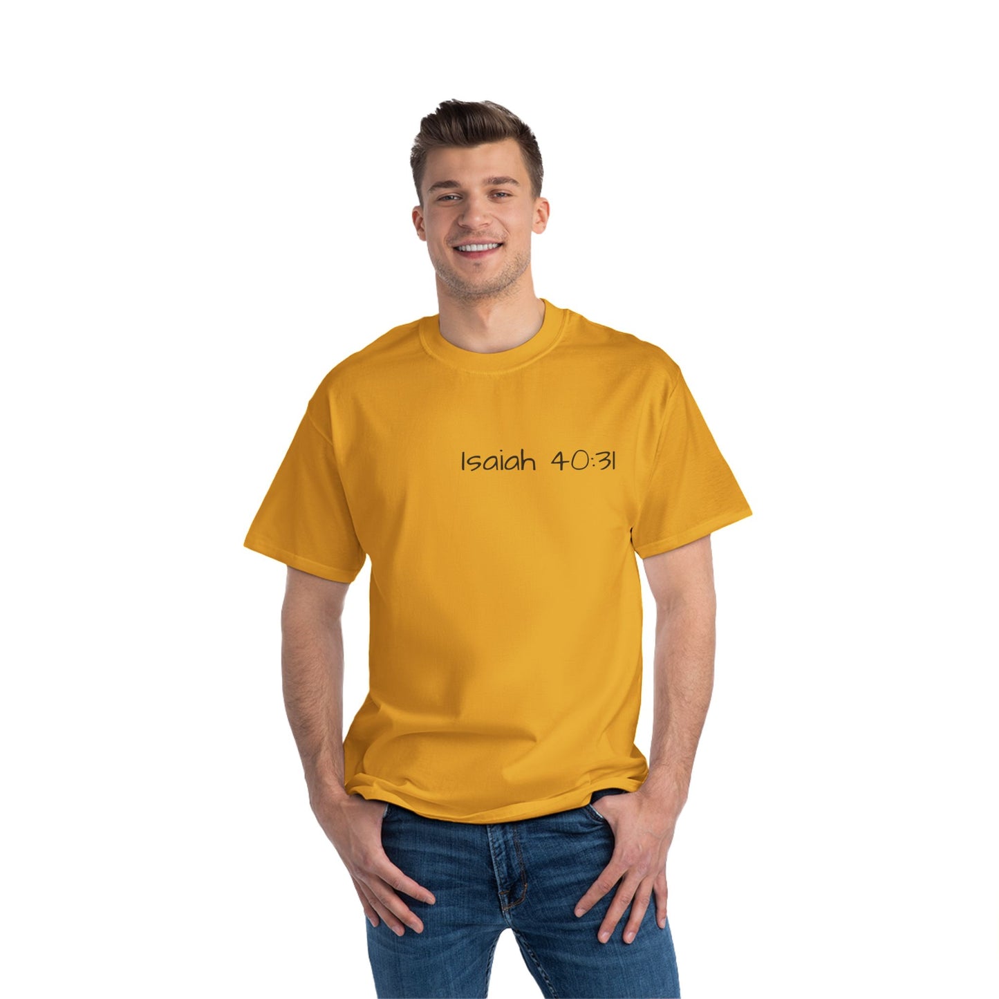 Beefy-T® Short-Sleeve T-Shirt/Isaiah 40:31 T-shirt