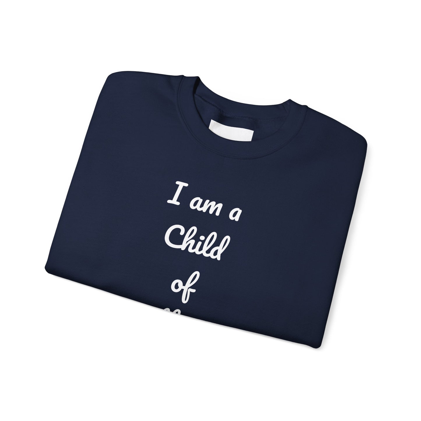 Child of the King Crewneck Sweatshirt | Inspirational Gift, Faith Apparel, Cozy Fashion, Christian Sweatshirt, Unisex Clothing