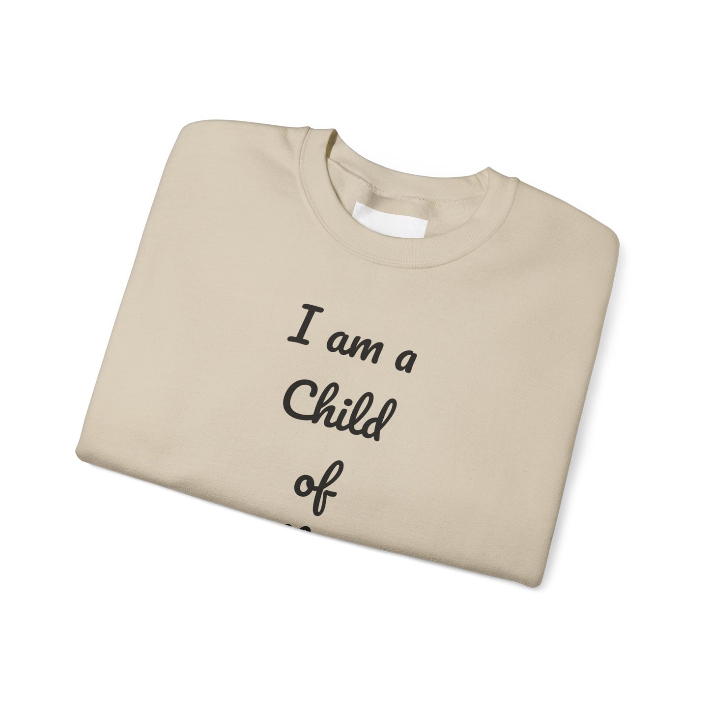 Child of the King Crewneck Sweatshirt | Inspirational Gift, Faith Apparel, Cozy Fashion, Christian Sweatshirt, Unisex Clothing