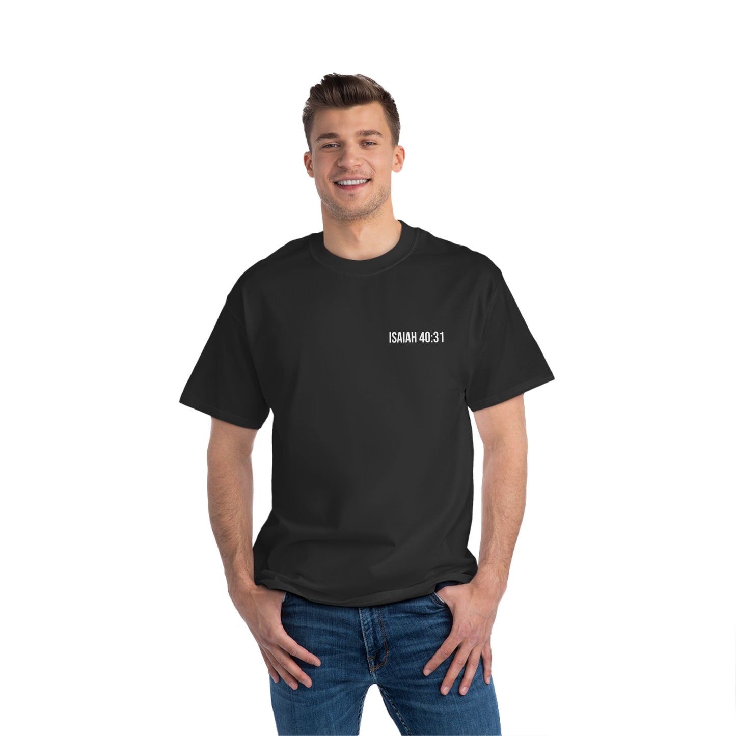 Beefy-T® Short-Sleeve T-Shirt/Isaiah 40:31 T-shirt