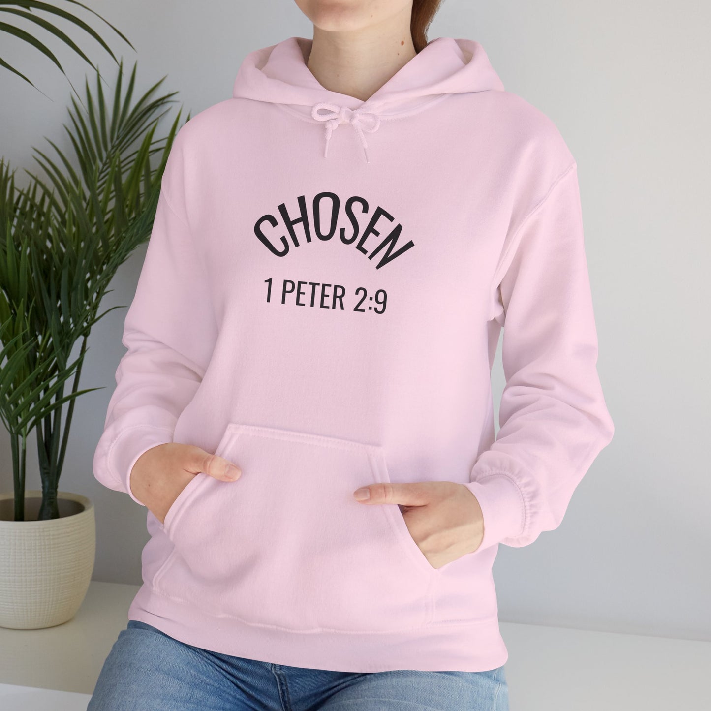 Chosen Hoodie | 1 Peter 2:9 Christian Sweatshirt, Unisex Faith Apparel, Spiritual Gift, Cozy Religious Hoodie