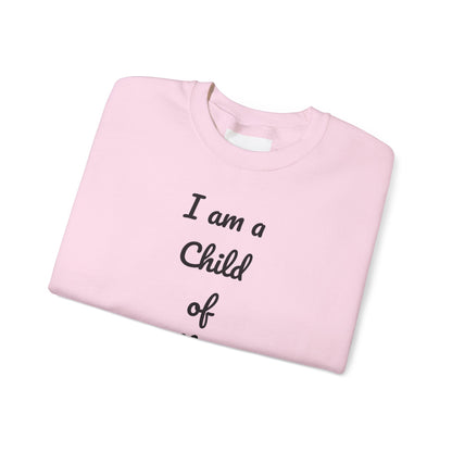Child of the King Crewneck Sweatshirt | Inspirational Gift, Faith Apparel, Cozy Fashion, Christian Sweatshirt, Unisex Clothing