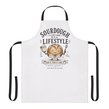 Sourdough Apron — "Sourdough: It's Not a Hobby, It's a Lifestyle" Baker's Apron