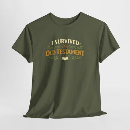 I Survived the Old Testament Tee — Funny Christian T-Shirt