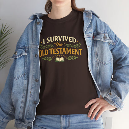 I Survived the Old Testament Tee — Funny Christian T-Shirt