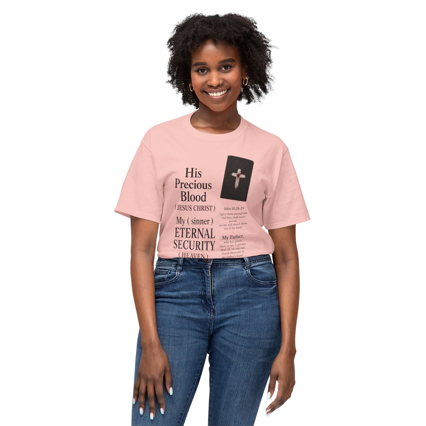 Christian Passport T-Shirt — Eternal Security Scripture Tee