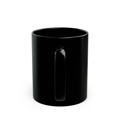 Black Ceramic Mug – "Love is Patient and Kind" Inspirational Christian Coffee Cup (11oz & 15oz)