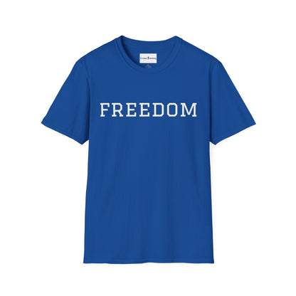 Freedom & Faith Unisex T-Shirt, Inspirational Tee, Casual Wear, Christian Apparel, Great for Everyday Use