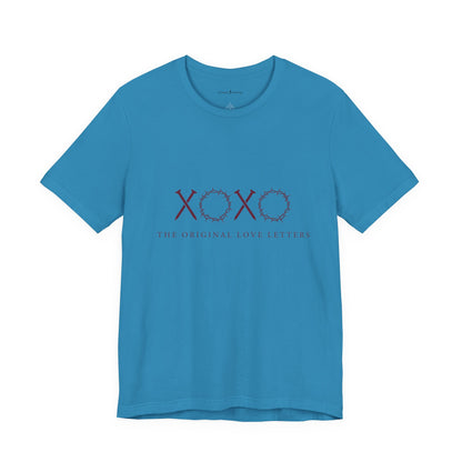 XOXO Floral Tee — "The Original Love Letters" Valentine's Graphic T-Shirt