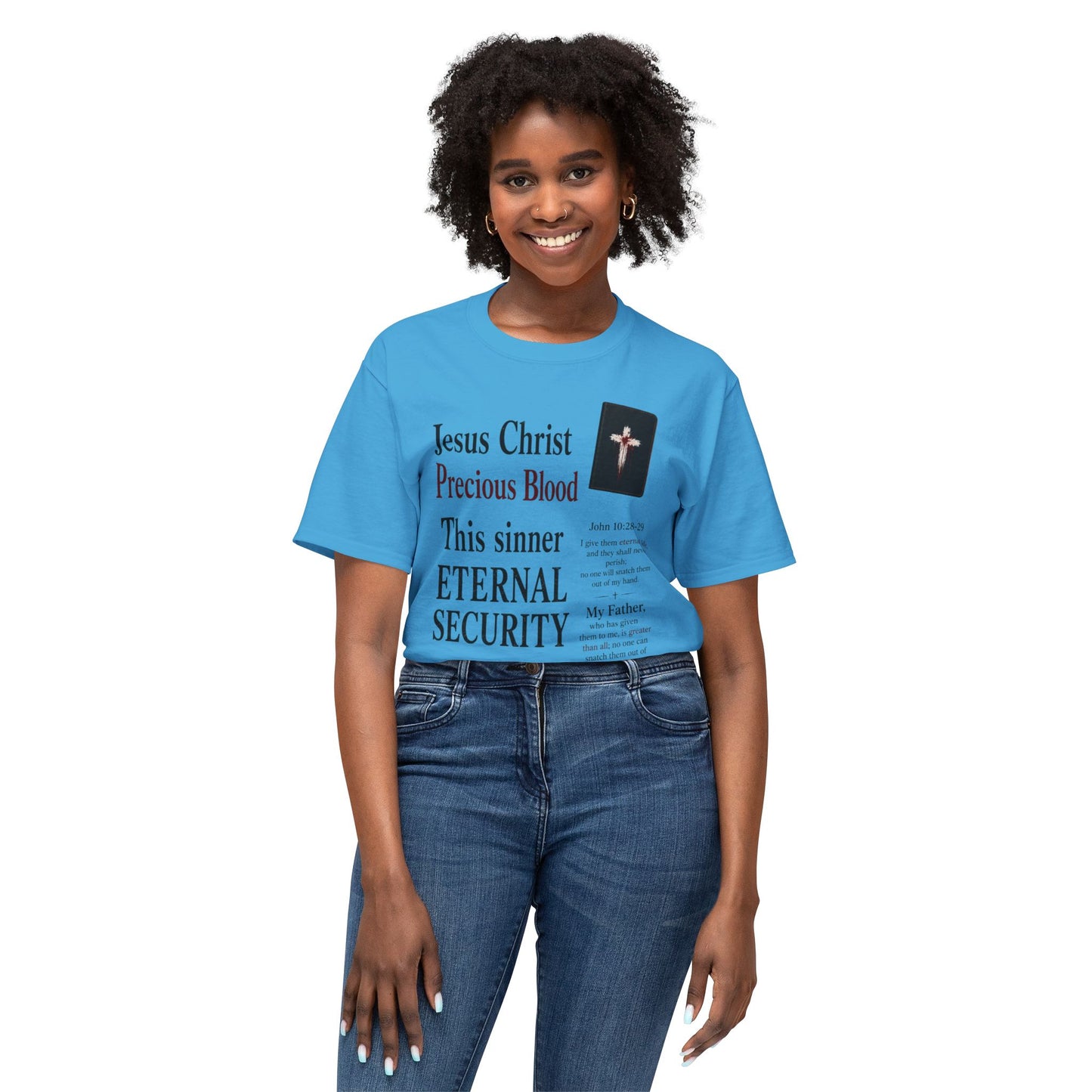 Christian Passport T-Shirt — Eternal Security Scripture Tee