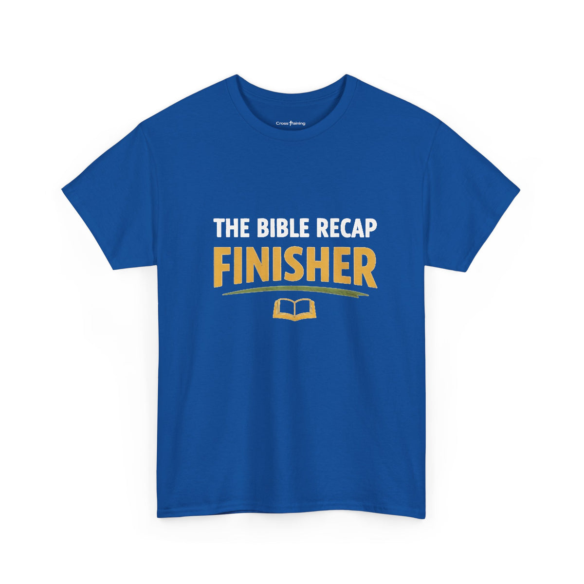 Bible Recap Finisher Tee – Christian Study Graduation Shirt