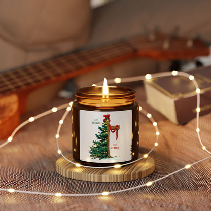 Christmas Tree Amber Soy Candle — The Season, The Reason Holiday Scented Candle