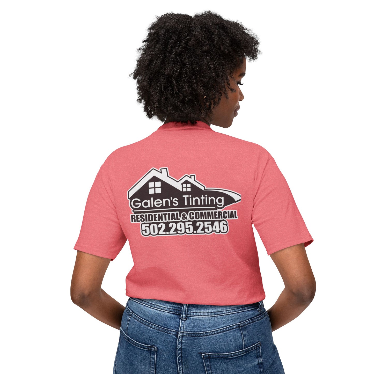 Christian Faith T-Shirt — "I am the sinner whom Jesus died for & kept" Pink Tee