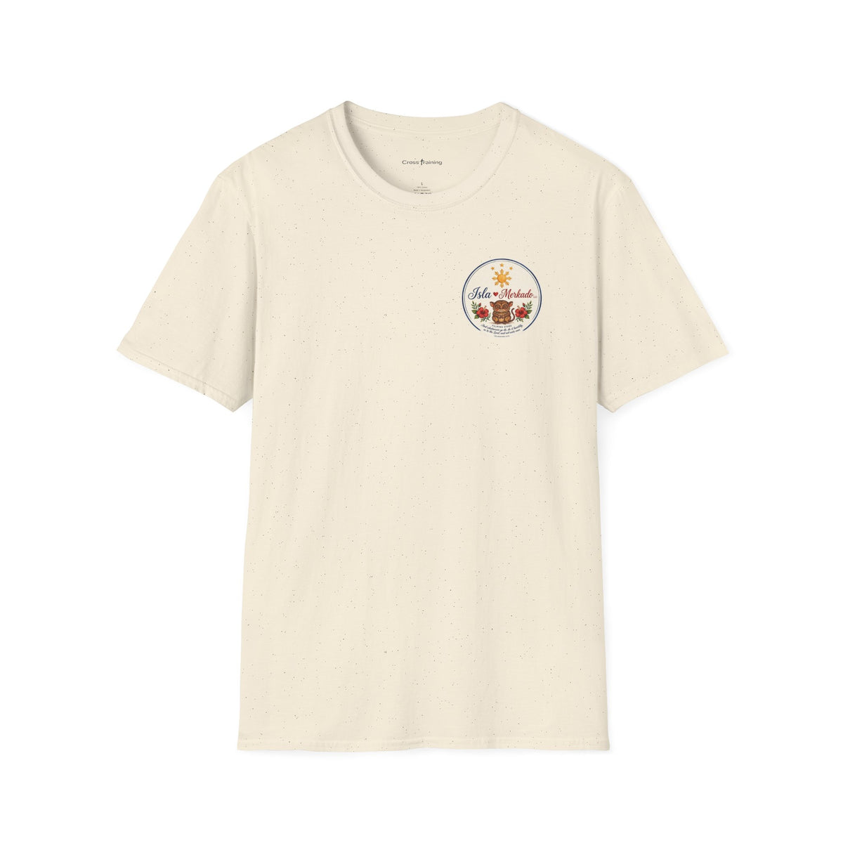 Isla Mercado Floral Tiki Graphic T-Shirt