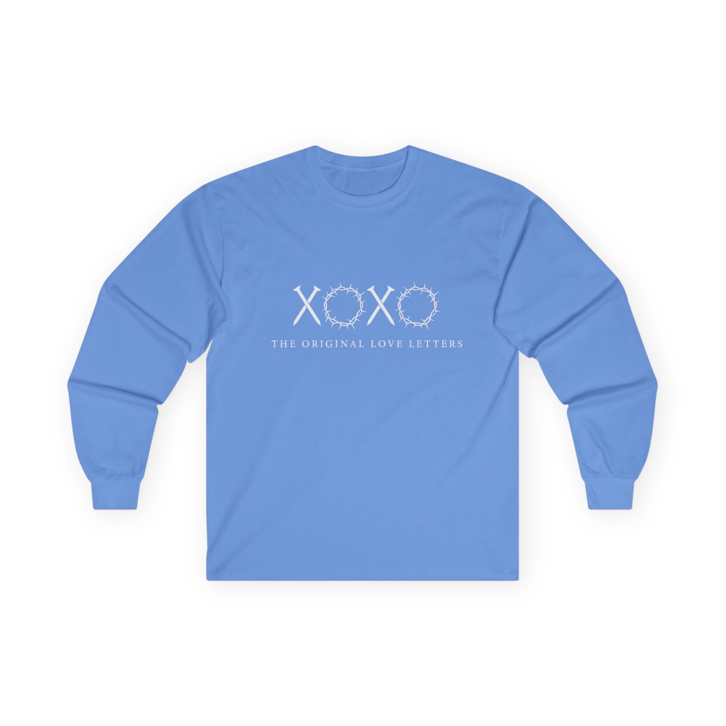 XOXO Barbed Wire Long Sleeve Tee — "The Original Love Letters" Graphic Shirt