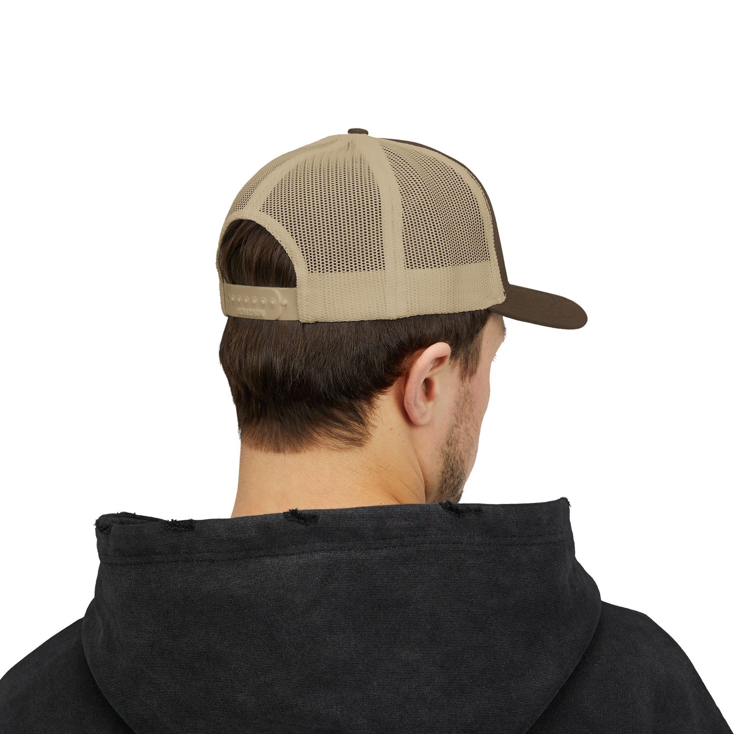 Embroidered Faith Retreat Trucker Cap — 'Faithful God' Family Ministry Snapback