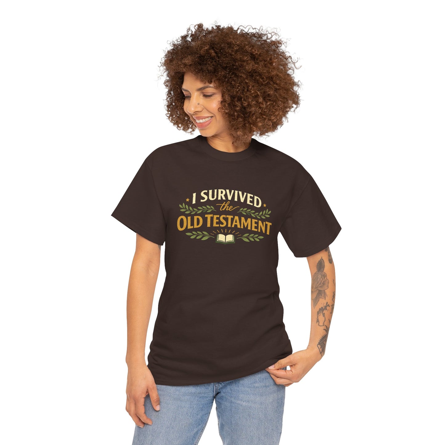 I Survived the Old Testament Tee — Funny Christian T-Shirt