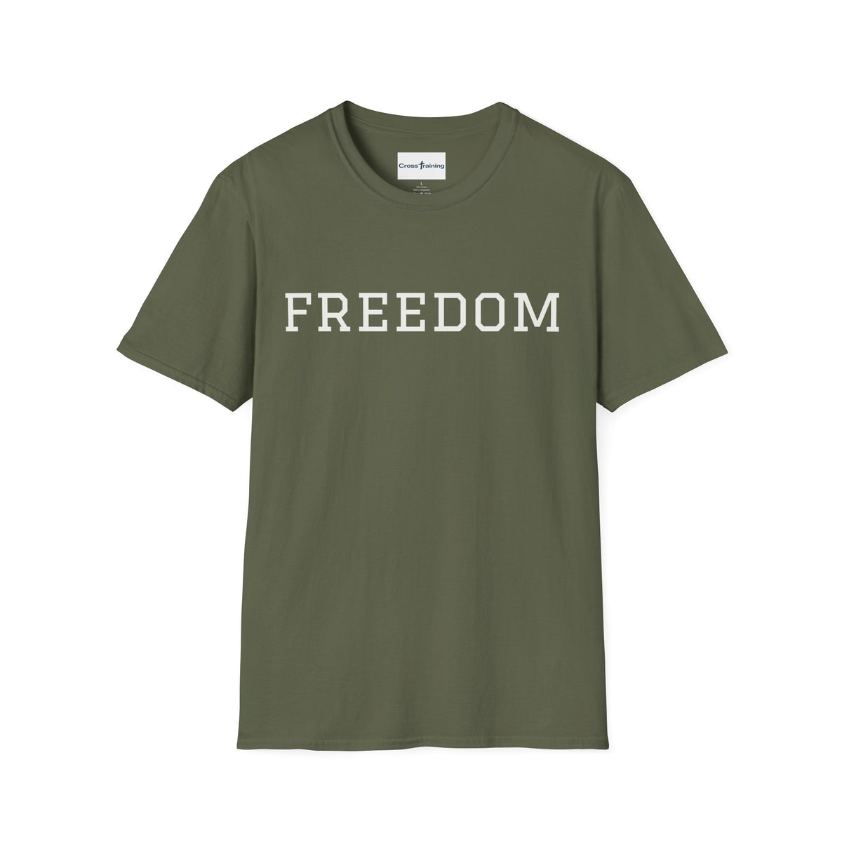 Freedom & Faith Unisex T-Shirt, Inspirational Tee, Casual Wear, Christian Apparel, Great for Everyday Use