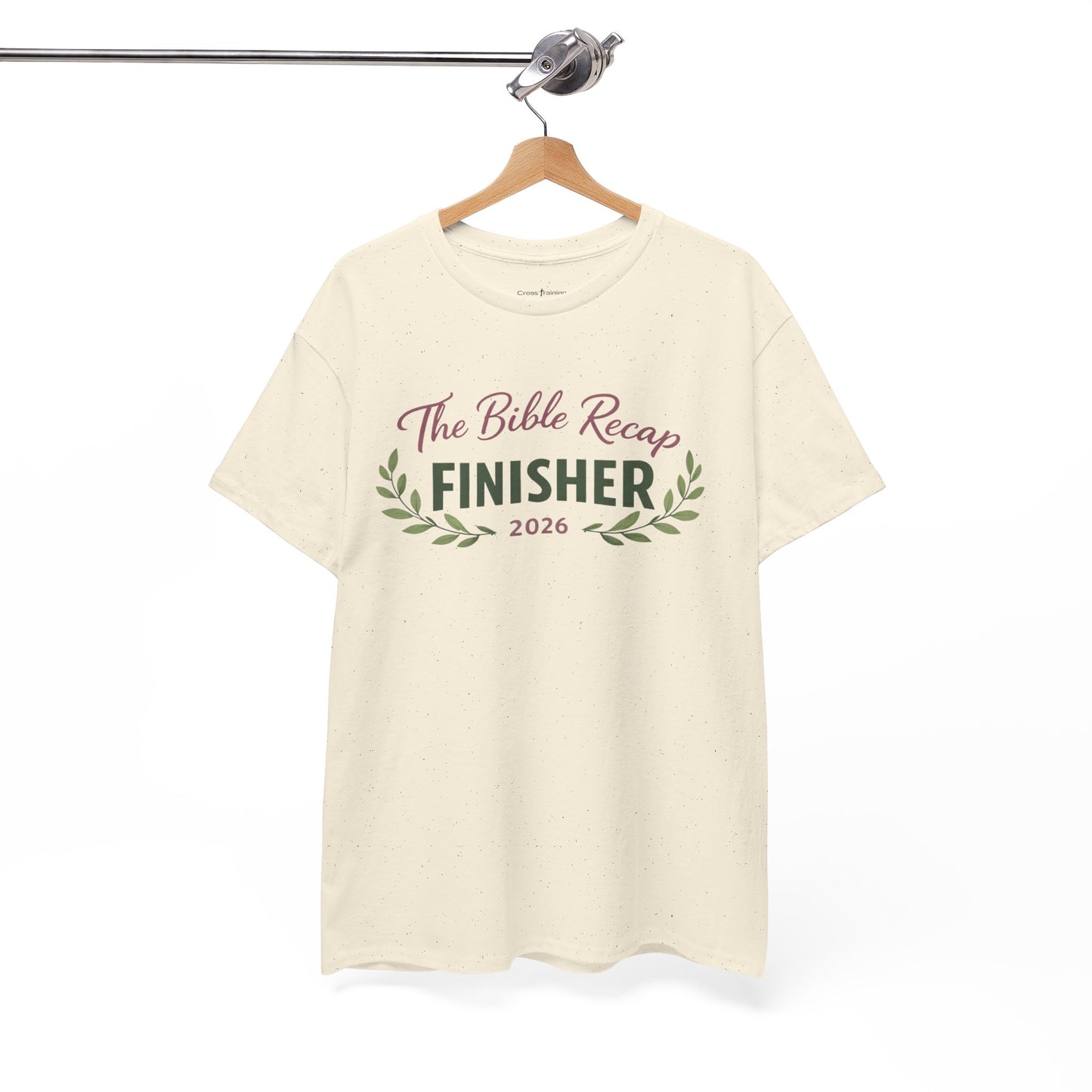Bible Recap Finisher 2026 T-Shirt — Faith Journey Graduation Tee