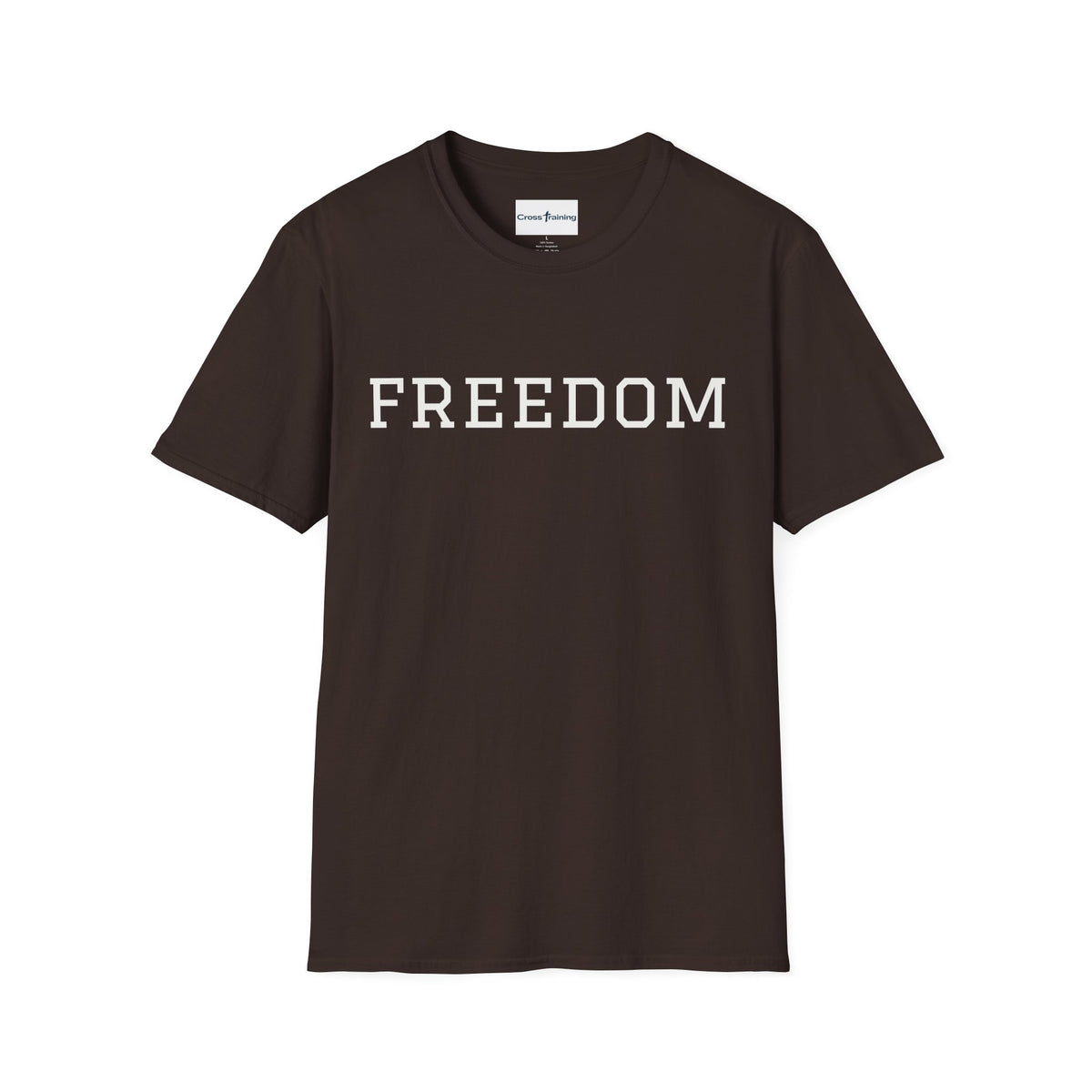 Freedom & Faith Unisex T-Shirt, Inspirational Tee, Casual Wear, Christian Apparel, Great for Everyday Use