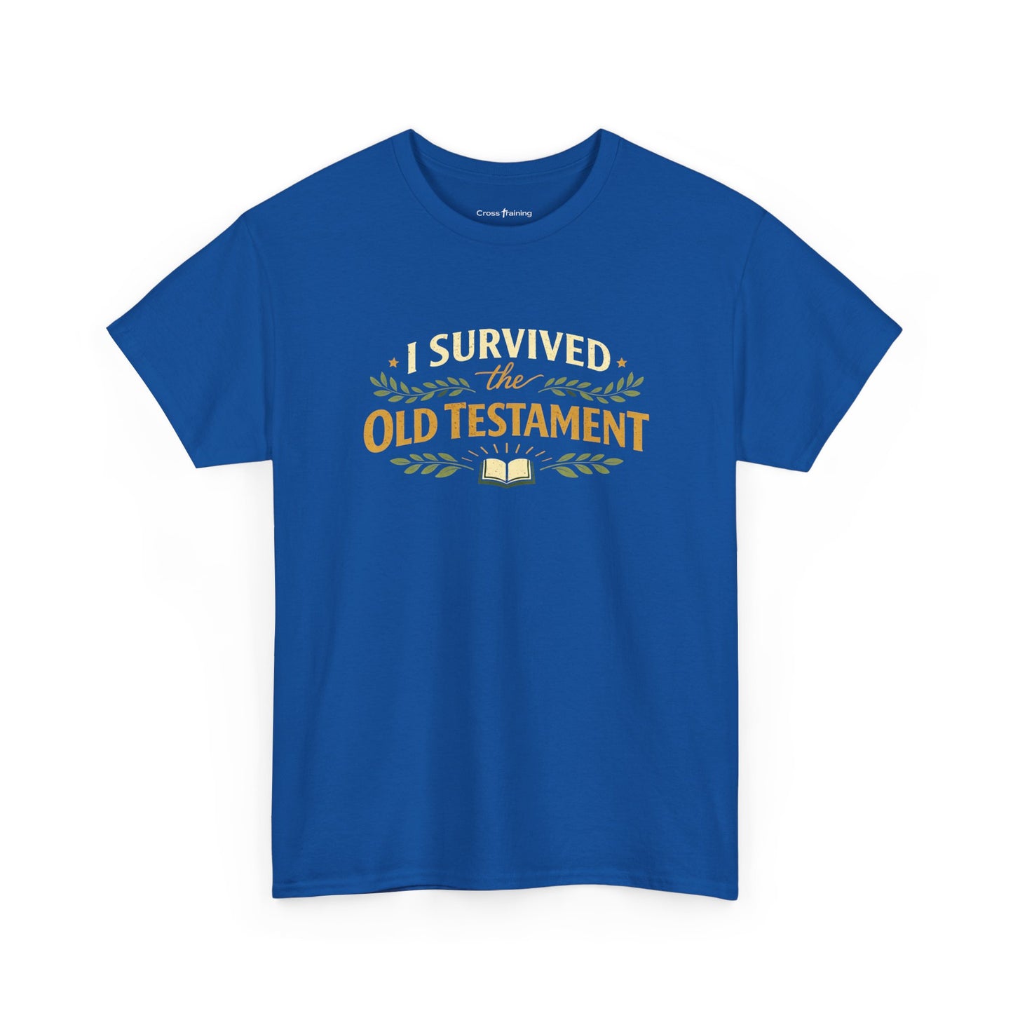 I Survived the Old Testament Tee — Funny Christian T-Shirt