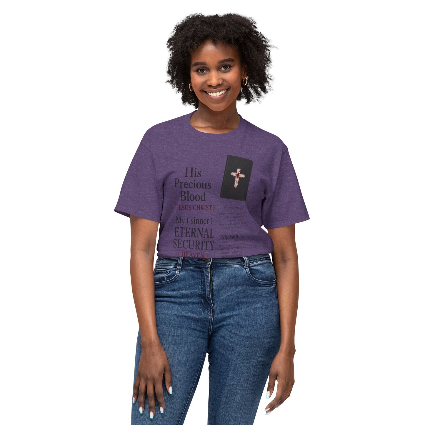 Christian Passport T-Shirt — Eternal Security Scripture Tee