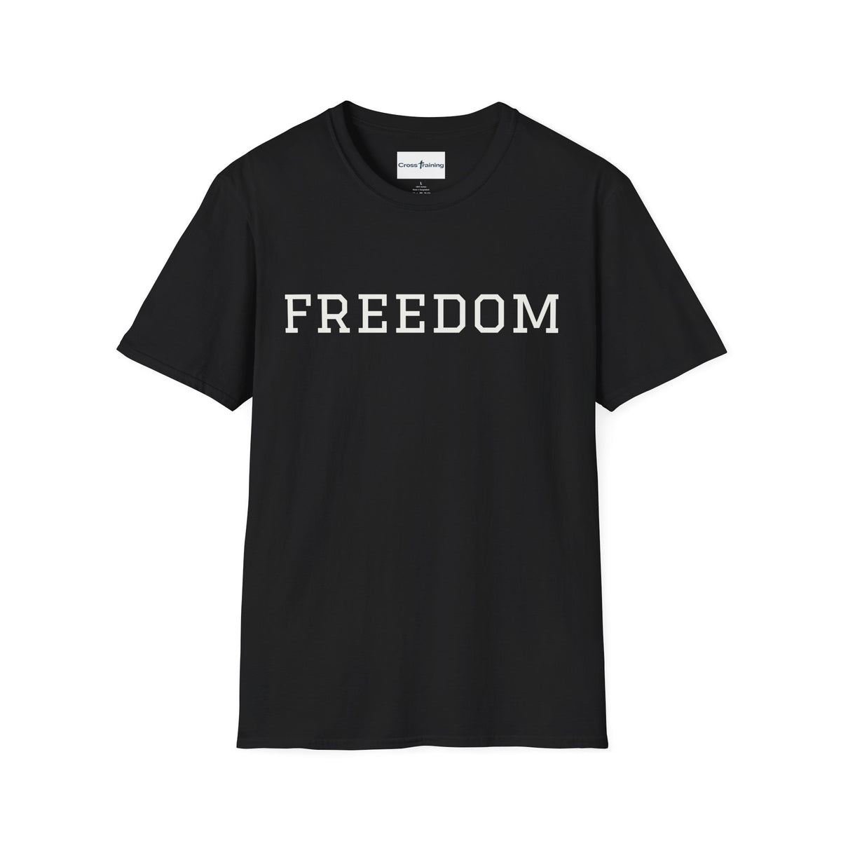 Freedom & Faith Unisex T-Shirt, Inspirational Tee, Casual Wear, Christian Apparel, Great for Everyday Use