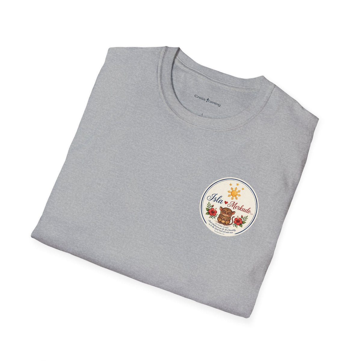 Isla Mercado Floral Tiki Graphic T-Shirt