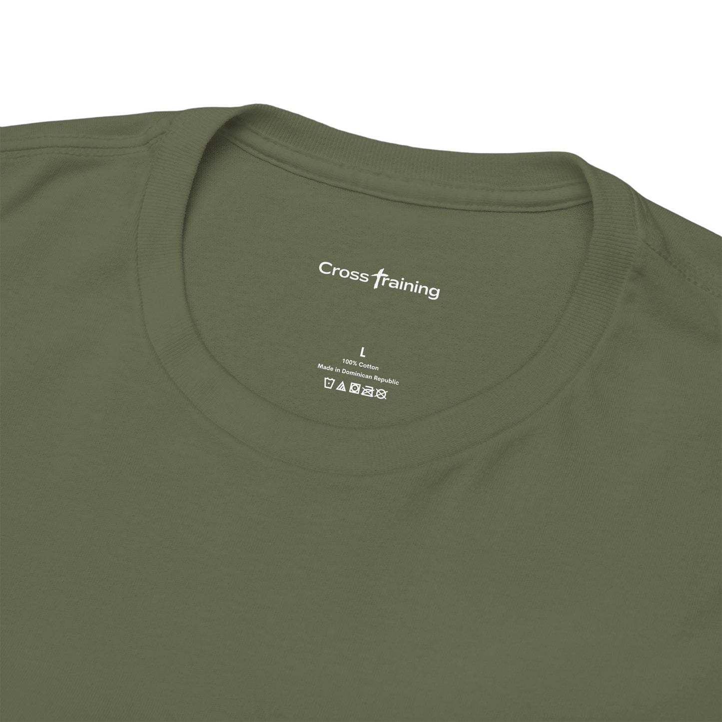 Christian Cross Tee — "May Heavenly Things Constantly Interrupt Our Earthly Things" Inspirational T‑Shirt