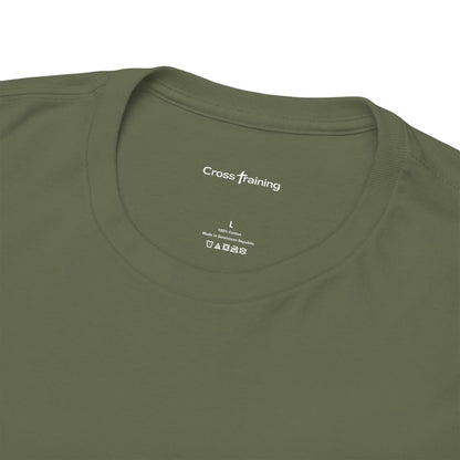 Christian Cross Tee — "May Heavenly Things Constantly Interrupt Our Earthly Things" Inspirational T‑Shirt