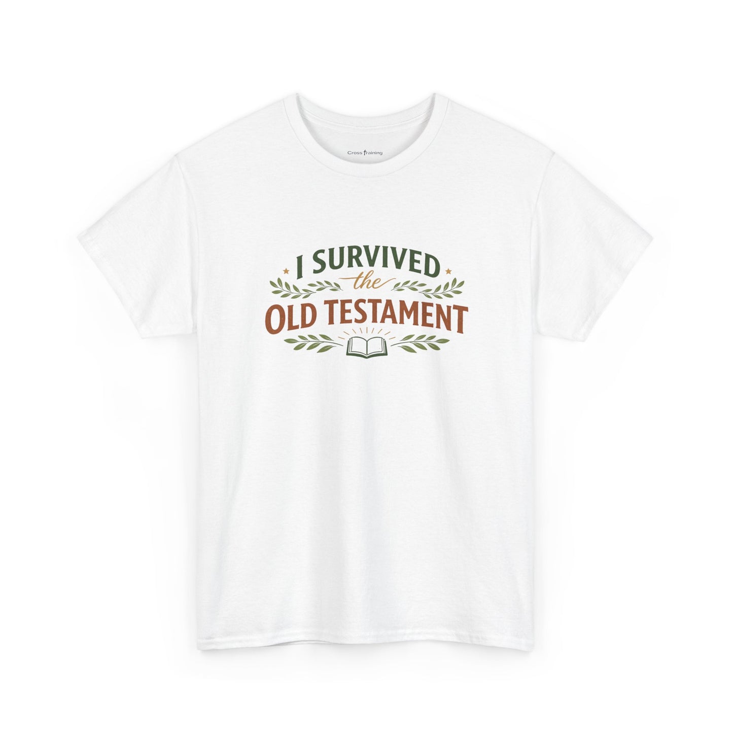 I Survived the Old Testament Tee – Funny Christian Bible Study Shirt