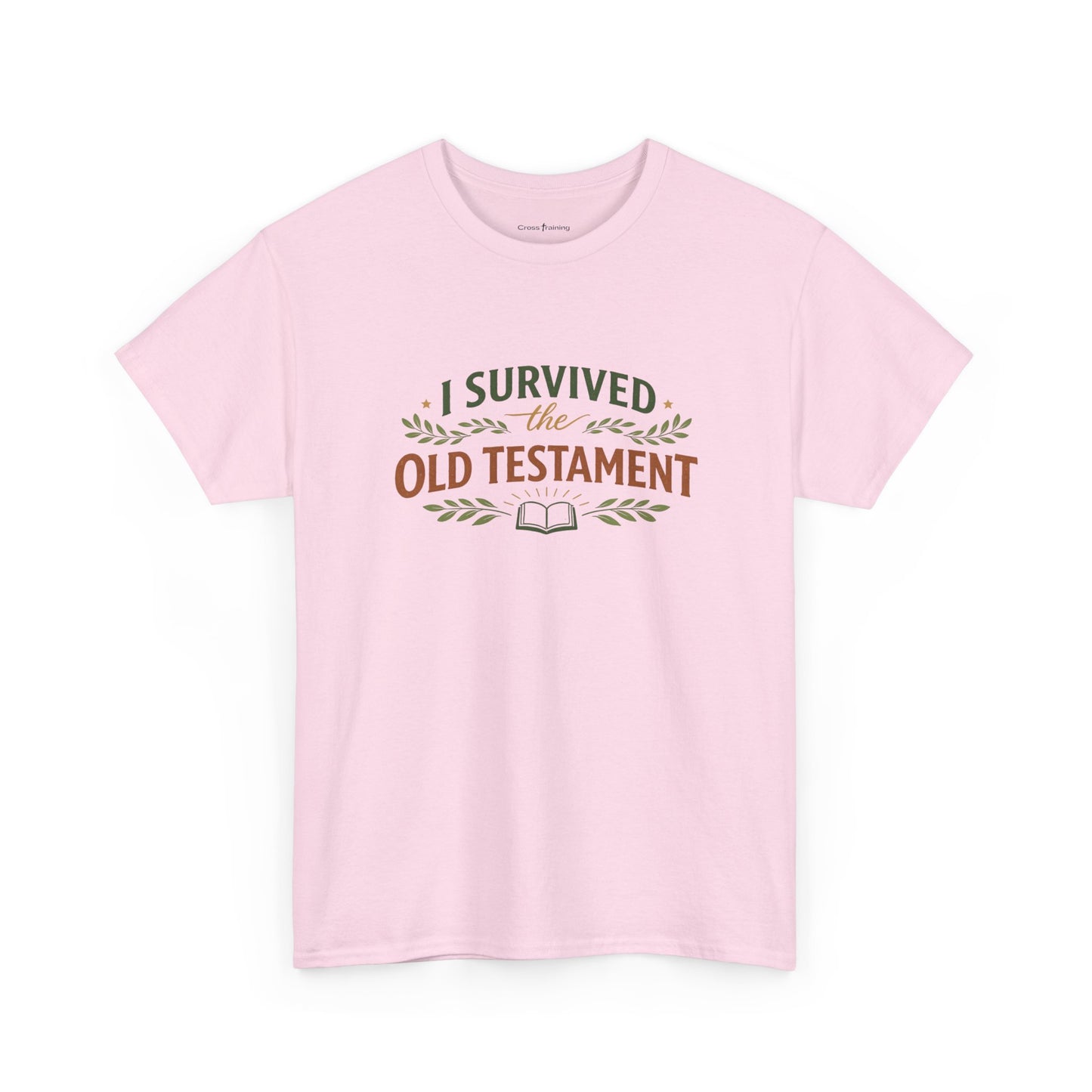 I Survived the Old Testament Tee – Funny Christian Bible Study Shirt