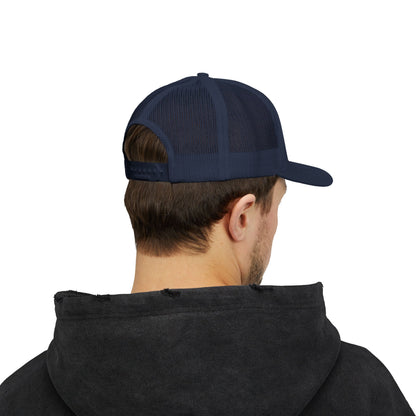 Embroidered Faith Retreat Trucker Cap — 'Faithful God' Family Ministry Snapback