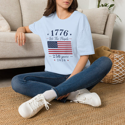 1776 We The People T-Shirt — American Flag Patriotic Tee for Independence Day