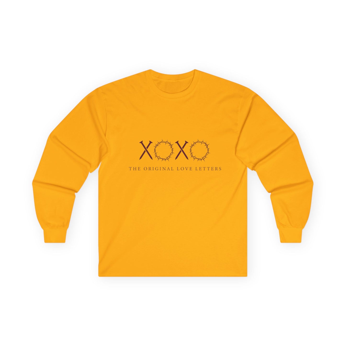 XOXO 'The Original Love Letters' Long Sleeve Tee