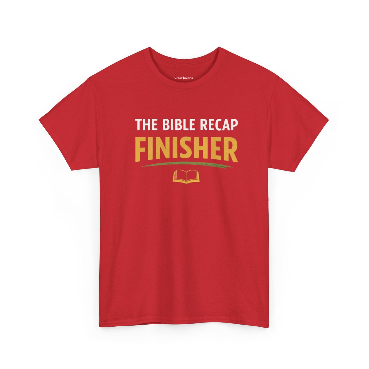 Bible Recap Finisher Tee – Christian Study Graduation Shirt