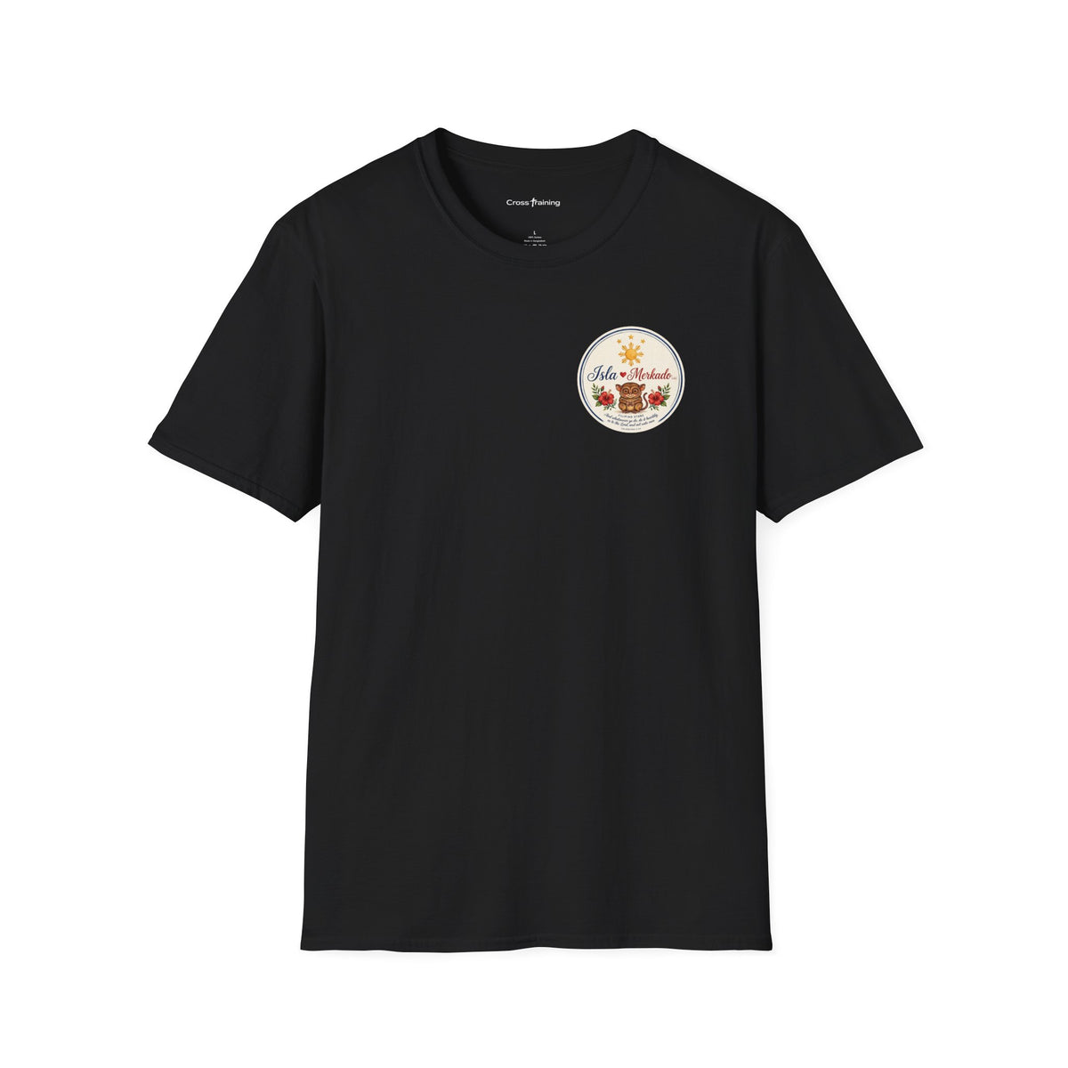 Isla Mercado Floral Tiki Graphic T-Shirt