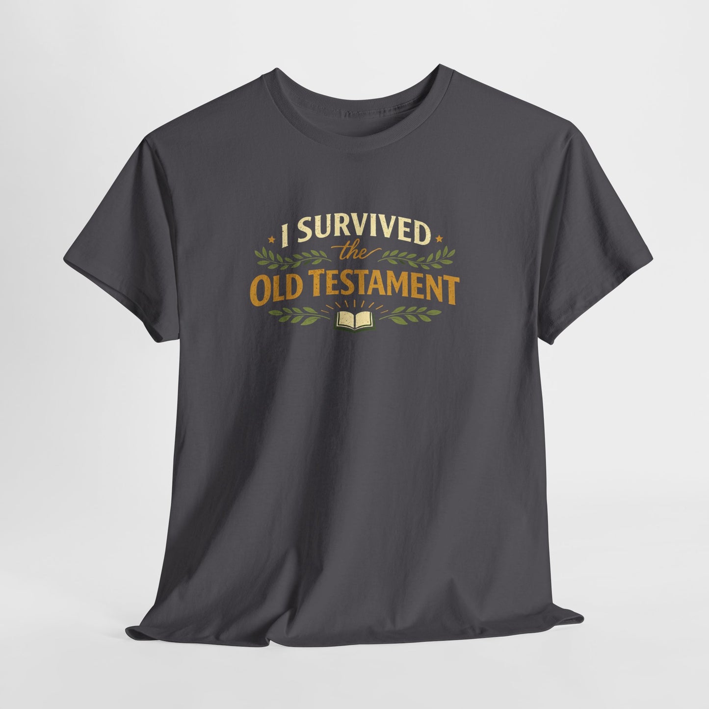 I Survived the Old Testament Tee — Funny Christian T-Shirt