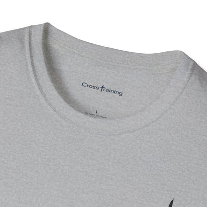 Minimal Cross T-Shirt – Small Chest Christian Cross Tee